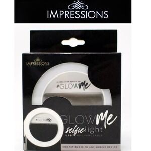 Impressions Glow Me USB Rechargeable Selfie Light